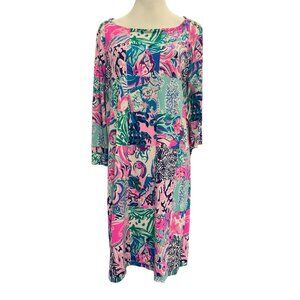 Lilly Pulitzer Patch to Match Sophie Knit Dress Size XXL